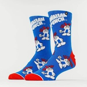 3/$25 🍄 ODD SOX Men’s HAWAIIAN PUNCH PUNCHY CREW SOCKS